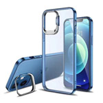 Чехол Coblue Stand Case для Apple iPhone 12/12 pro (синий, пластиковый)