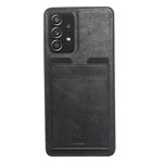 Чехол HDD Luxury Card Slot Case для Samsung Galaxy A52 (черный, кожаный)