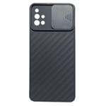 Чехол Yotrix DefenseCam для Samsung Galaxy A51 (черный, гелевый)