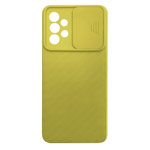 Чехол Yotrix DefenseCam для Samsung Galaxy A52 (желтый, гелевый)