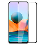 Защитное стекло Yotrix 3D Pro Glass Protector для Xiaomi Redmi Note 10 pro (черное)