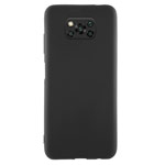 Чехол Yotrix LiquidSilicone Pro для Xiaomi Poco X3 (черный, гелевый)