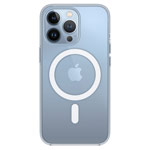 Чехол Yotrix Clear case для Apple iPhone 13 pro max (прозрачный, гелевый, MagSafe)