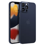 Чехол memumi Slim case для Apple iPhone 13 pro (темно-синий, пластиковый)