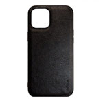 Чехол Coblue Leather Case для Apple iPhone 13 mini (черный, кожаный)