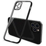 Чехол Coblue Soft Plating Case для Apple iPhone 13 pro (черный, гелевый)