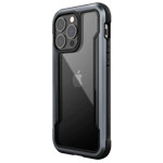 Чехол Raptic Defense Shield Pro для Apple iPhone 13 pro max (черный, маталлический)