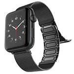 Ремешок для часов Raptic Classic Plus для Apple Watch 42/44 мм (черный, стальной)