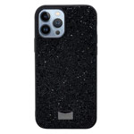 Чехол Swarovski Crystal Case для Apple iPhone 13 pro max (черный, гелевый)