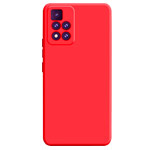 Чехол Yotrix LiquidSilicone Pro для Xiaomi Redmi 10 (красный, гелевый)