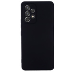 Чехол Yotrix LiquidSilicone Pro для Samsung Galaxy A53 (черный, гелевый)