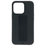 Чехол Yotrix LiquidSilicone Strap для Apple iPhone 13 (черный, гелевый)