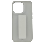 Чехол Yotrix LiquidSilicone Strap для Apple iPhone 13 pro (белый, гелевый)