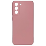Чехол Yotrix LiquidSilicone Pro для Samsung Galaxy S21 FE (розовый, гелевый)
