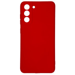 Чехол Yotrix LiquidSilicone Pro для Samsung Galaxy S21 FE (красный, гелевый)