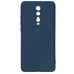 Чехол Yotrix LiquidSilicone Pro для Xiaomi Mi 9T (темно-синий, гелевый)