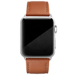 Ремешок для часов Coblue Leather Band для Apple Watch 42/44/45 мм (коричневый, кожаный)