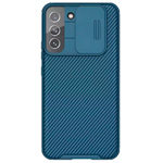 Чехол Nillkin CamShield Pro для Samsung Galaxy S22 plus (синий, композитный)