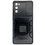 Чехол Yotrix Defense Pro Series 2 для Samsung Galaxy S21 FE (черный, гелевый/пластиковый)