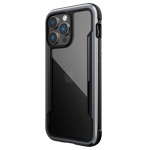 Чехол Raptic Defense Shield для Apple iPhone 14 pro (черный, маталлический)