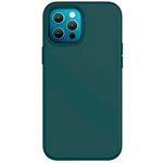 Чехол Totu Brilliant Series для Apple iPhone 12 pro max (темно-зеленый, гелевый, MagSafe)