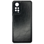 Чехол Yotrix SnapCase для Xiaomi Redmi Note 11/11S (черный, экокожа)