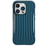 Чехол Raptic Clutch case для Apple iPhone 14 pro max (синий, пластиковый/гелевый)