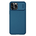 Чехол Nillkin CamShield Pro для Apple iPhone 14 pro max (темно-синий, композитный)