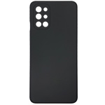 Чехол Yotrix LiquidSilicone Pro для OnePlus 9R (черный, гелевый)