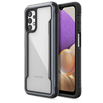Чехол Raptic Defense Shield для Samsung Galaxy A32 (черный, маталлический)