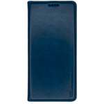 Чехол HDD Wallet Phone case для Apple iPhone 14 pro (темно-синий, кожаный)