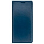 Чехол HDD Wallet Phone case для Samsung Galaxy S22 ultra (темно-синий, кожаный)