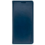 Чехол HDD Wallet Phone case для Samsung Galaxy S21 FE (темно-синий, кожаный)