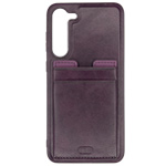 Чехол HDD Luxury Card Slot Case для Samsung Galaxy S23 (фиолетовый, кожаный)