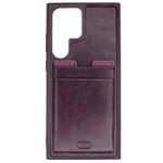 Чехол HDD Luxury Card Slot Case для Samsung Galaxy S23 ultra (фиолетовый, кожаный)