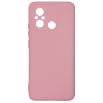 Чехол Yotrix LiquidSilicone Pro для Xiaomi Redmi 12C (розовый, гелевый)
