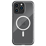 Чехол Raptic Air для Apple iPhone 15 pro (темно-серый, маталлический, MagSafe)