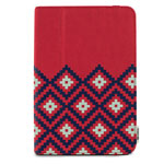 Чехол X-doria SmartStyle case для Apple iPad mini/iPad mini 2 (Tribal Red, матерчатый)