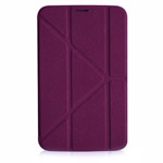Чехол Yotrix OrigamiCase для Samsung Galaxy Tab 3 7.0 P3200 (фиолетовый, кожанный)