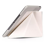 Чехол X-doria Magic Jacket Case для Apple iPad Air (белый, кожанный)