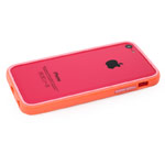 Чехол X-doria Bump Solid Case для Apple iPhone 5C (красный, пластиковый)