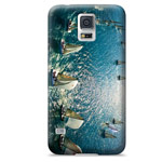 Чехол Yotrix ArtCase для Samsung Galaxy S5 SM-G900 (рисунок Парусные яхты, пластиковый)