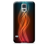 Чехол Yotrix ArtCase для Samsung Galaxy S5 SM-G900 (рисунок Пламя, пластиковый)