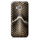 Чехол Yotrix ArtCase для HTC new One (HTC M8) (рисунок Змея, пластиковый)