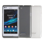 Чехол Jekod Soft case для Sony Xperia T2 Ultra XM50h (белый, гелевый)