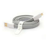 USB-кабель Vojo Trim универсальный (серый, 1.2 метра, microUSB, магнитный)