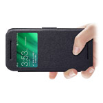 Чехол Nillkin Fresh Series Leather case для HTC One mini 2 (HTC M8 mini) (черный, кожаный)