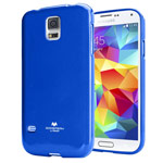 Чехол Mercury Goospery Jelly Case для Samsung Galaxy S5 SM-G900 (синий, гелевый)