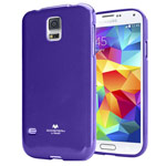 Чехол Mercury Goospery Jelly Case для Samsung Galaxy S5 SM-G900 (фиолетовый, гелевый)