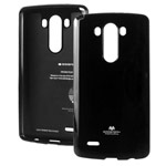 Чехол Mercury Goospery Jelly Case для LG G3 D850 (черный, гелевый)